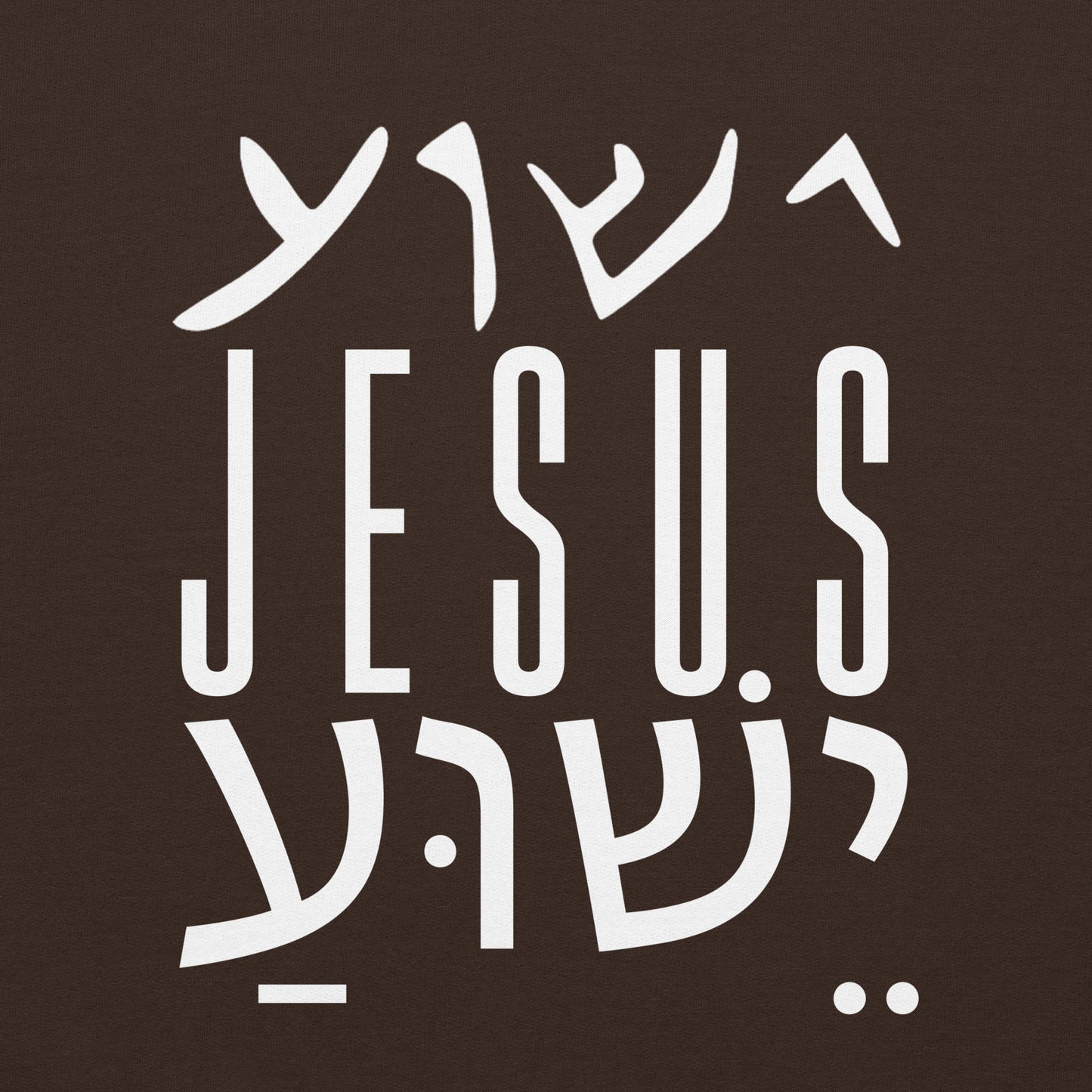 Jesus (English, Aramaic, Hebrew) Hoodie