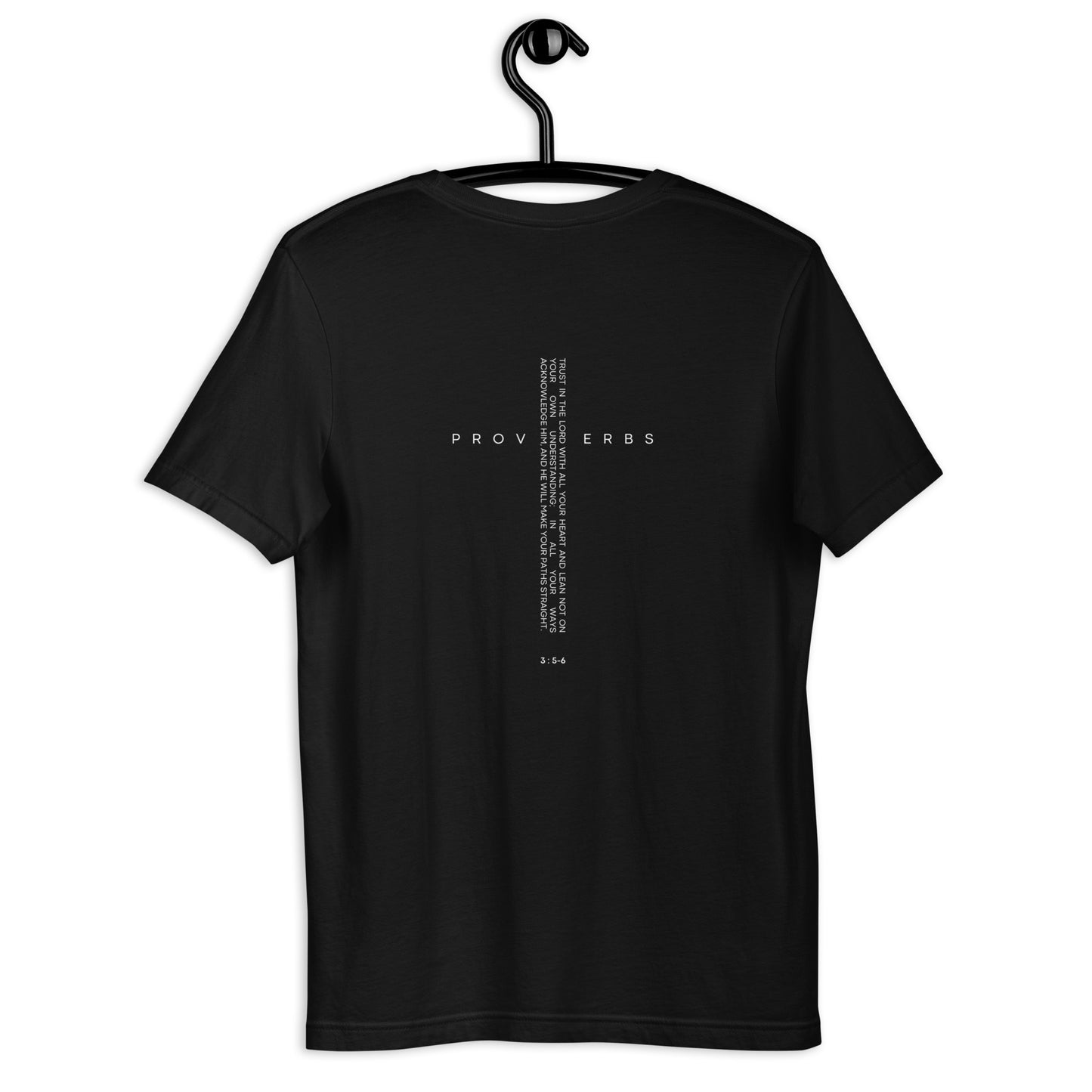 Proverbs 3:5 (back) t-shirt