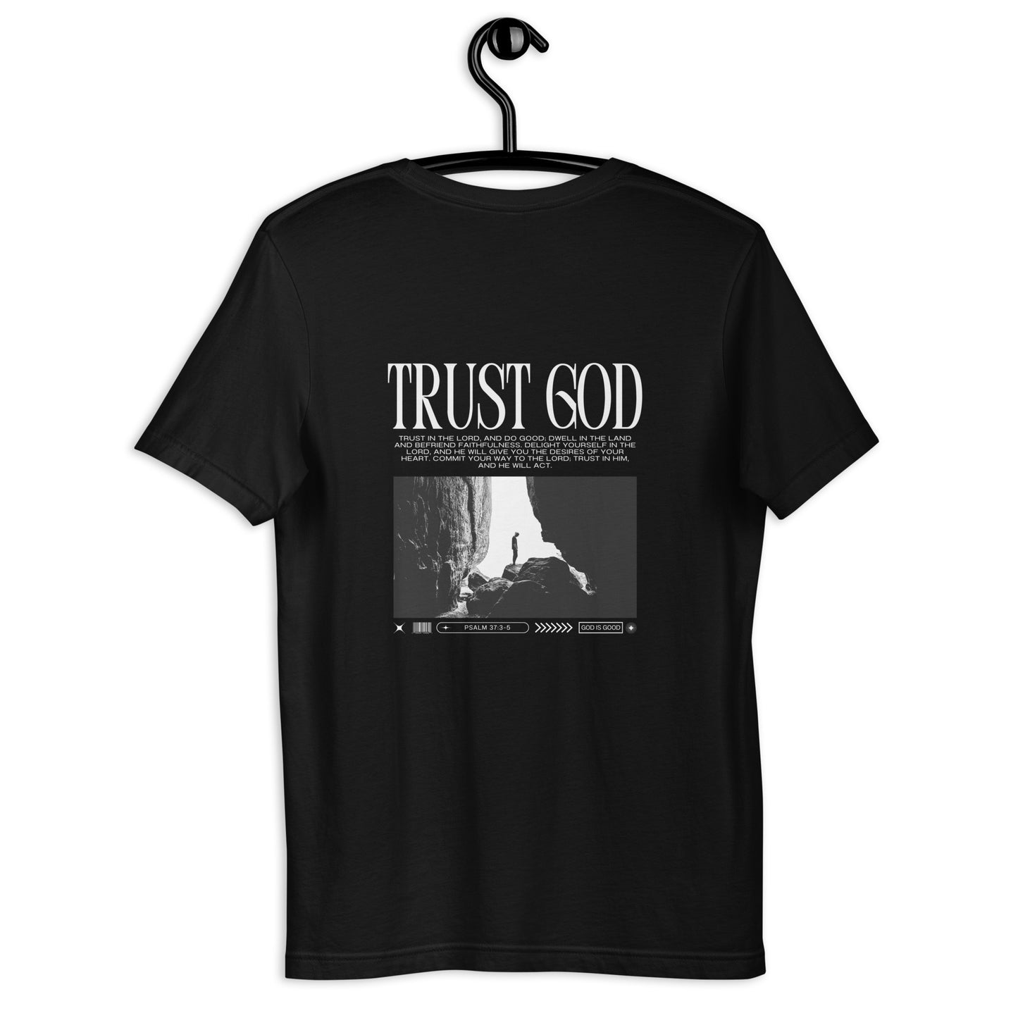 Trust God (back) t-shirt